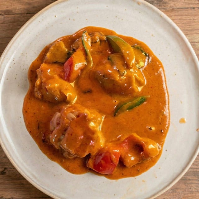 Panang Dumplings.