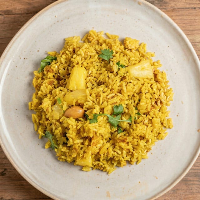 Pineapple Fried Rice.