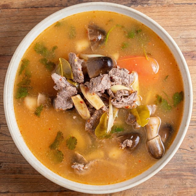 Tom Yum Kai.